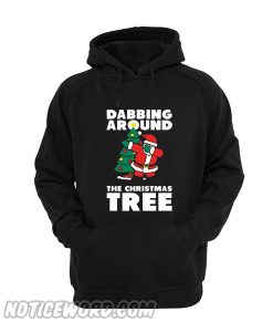 Dabbing Around The Christmas Tree Hoodie