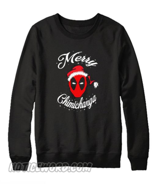 Deadpool Merry Chimichanga Sweatshirt