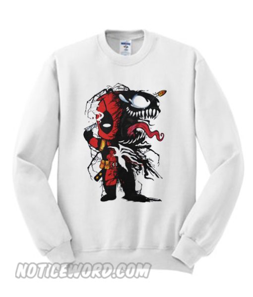 Deadpool Venom Christmas Sweatshirt