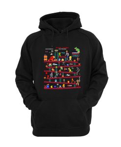 Donkey Kong Retro Game Characters Hoodie