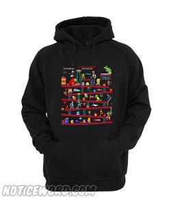 Donkey Kong Retro Game Characters Hoodie