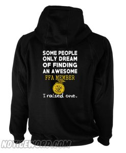 FFA member Hoodie back