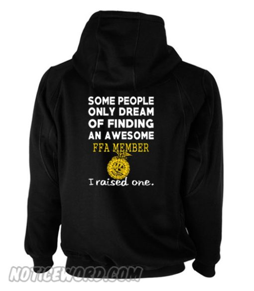 FFA member Hoodie back