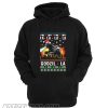 Fa La La La Godzilla ugly Christmas Hoodie