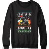 Fa La La La Godzilla ugly Christmas Sweatshirt