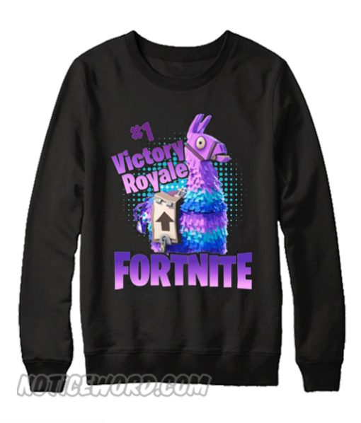 Fortnite Victory Royale Lucky Llama Youth Sweatshirt