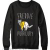 Freddie Purrcury Cat Parody Sweatshirt