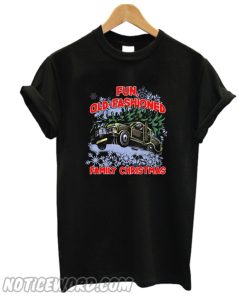 Fun old fashioned family Christmas T-shirt