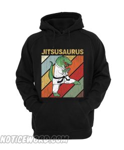 Funny Jitsusaurus T Rex Hoodie