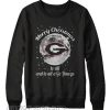 Georgia Bulldogs merry christmas to all and to all a go dawgs Sweatshirt