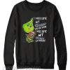 Grinch I will love my Los Angeles Rams Unisex adult Sweatshirt