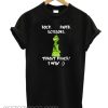 Grinch Rock Paper Scissors throat punch I win T-shirt