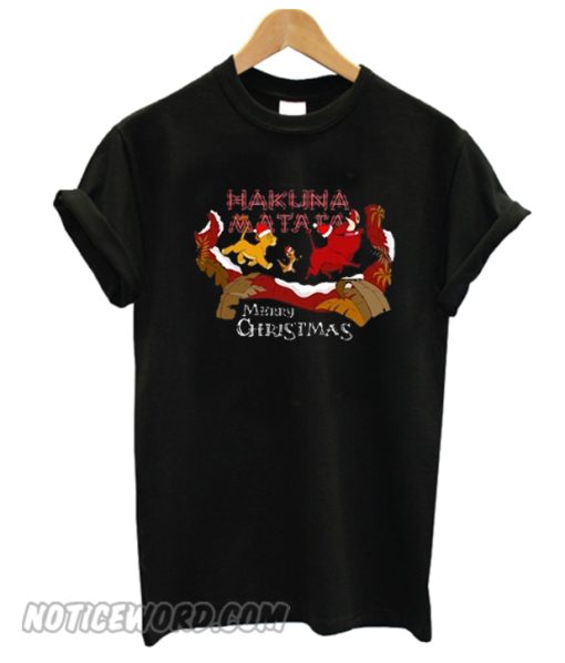 Hakuna Matata merry Christmas Unisex adult T shirt