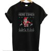 Here Comes Santa Floss Christmas Unisex adult T shirt