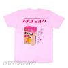 Ichigo Milk New Light Pink Back T shirt