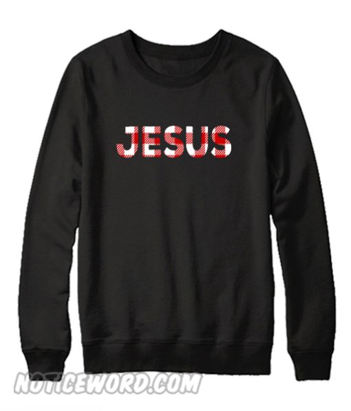 Jesus Plaid Sweatshirt