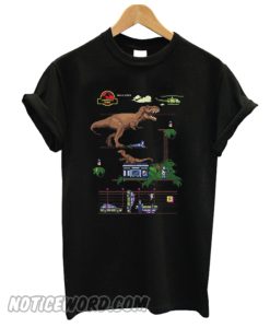 Jurassic Park 8-Bit Classic Dino T-Shirt