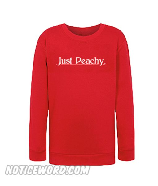 Just Peachy Sweatshirt