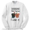 Kanye West and Lil Pump merry Christmas I love it Sweatshirt