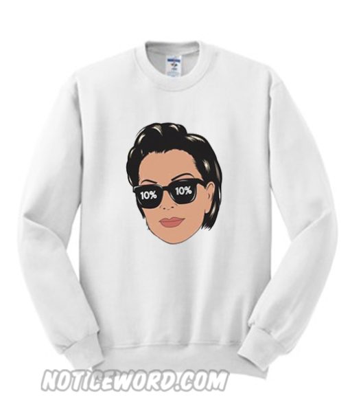 Kris Jenner face Sweatshirt