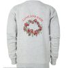 Love Hate Rose sweatshirt Back