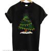 Math Teacher Christmas Tree Unisex adult T shirt