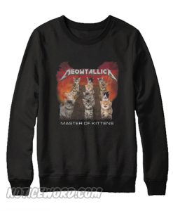 Meowtallica Master of Kittens Sweatshirt