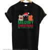 Meowy Christmas And A Purrffect New Year T-Shirt