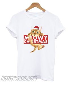 Meowy Christmas Unisex adult T shirt