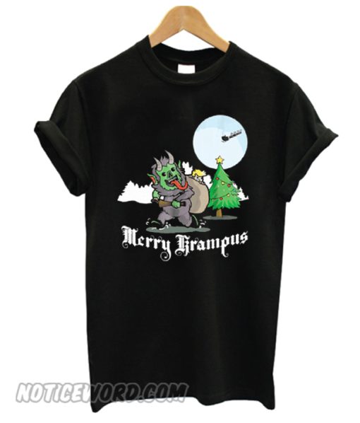 Merry Christmas Merry krampus Unisex adult T shirt