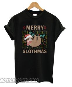 Merry Slothmas T shirt