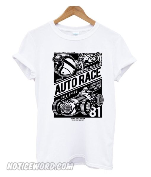 Monaco Auto Race Grand Prix Hot Rod smooth T-Shirt