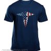 Nurse USA Flag T-Shirt