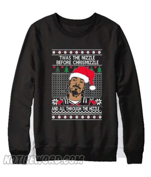 OnCoast Snoop Dog Fo Shizzle Dizzle Christmas Sweatshirt