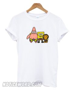 Patrick Spongebob And Monkey T-Shirt