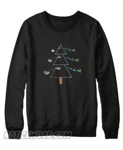 Pink Floyd Dark Side Of The Christmas Sweatshirt