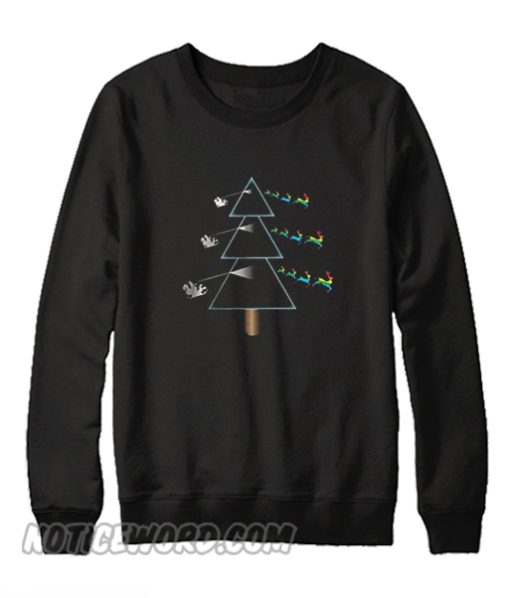 Pink Floyd Dark Side Of The Christmas Sweatshirt