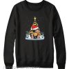 Platypus Santa C hristmas tree Sweatshirt