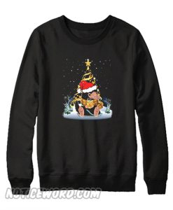 Platypus Santa C hristmas tree Sweatshirt