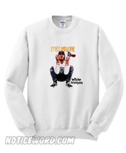 Post Malone White Iverson Sweatshirt