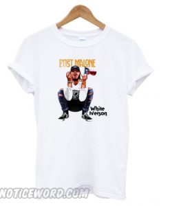 Post Malone White Iverson T shirt
