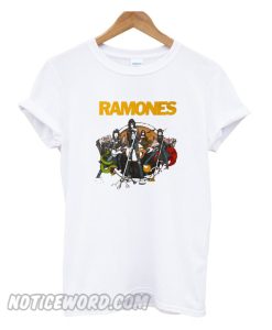 Ramones Live Cartoon Vintage T Shirt