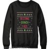 Resting Grinch Face Christmas Sweatshirt