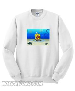 Spongebob Sad Rip Stephen Hillenburg Sweatshirt