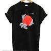 Stork And moon Back tshirt