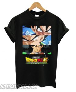 The Movie Dragonball Super Broly Black smooth T shirt