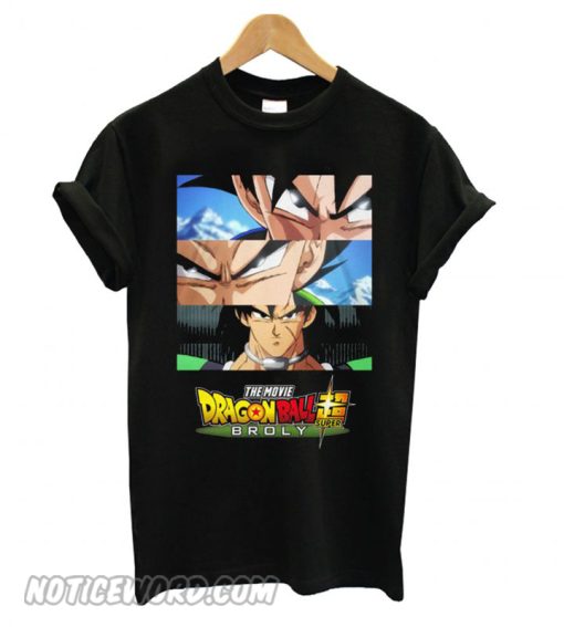 The Movie Dragonball Super Broly Black smooth T shirt