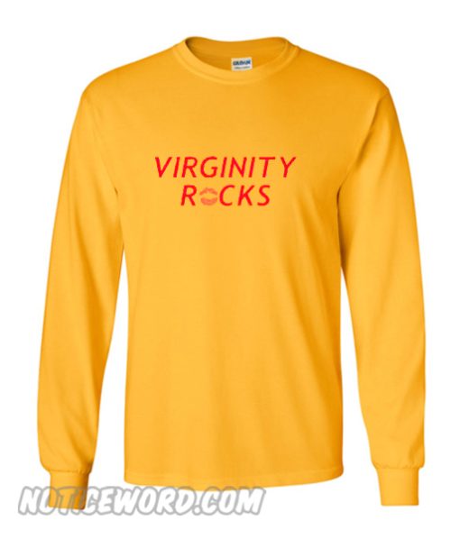 Virginity Rocks Kiss Sweatshirt