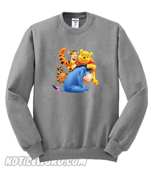 Winnie the Pooh Eeyore and Tiger Sweatshirt