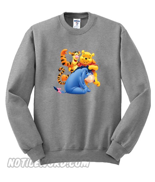 Winnie the Pooh Eeyore and Tiger Sweatshirt